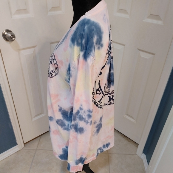 NWOT Exist Tie Dye Long Sleeved shirt w Destin Florida Logo XL - Picture 5 of 15